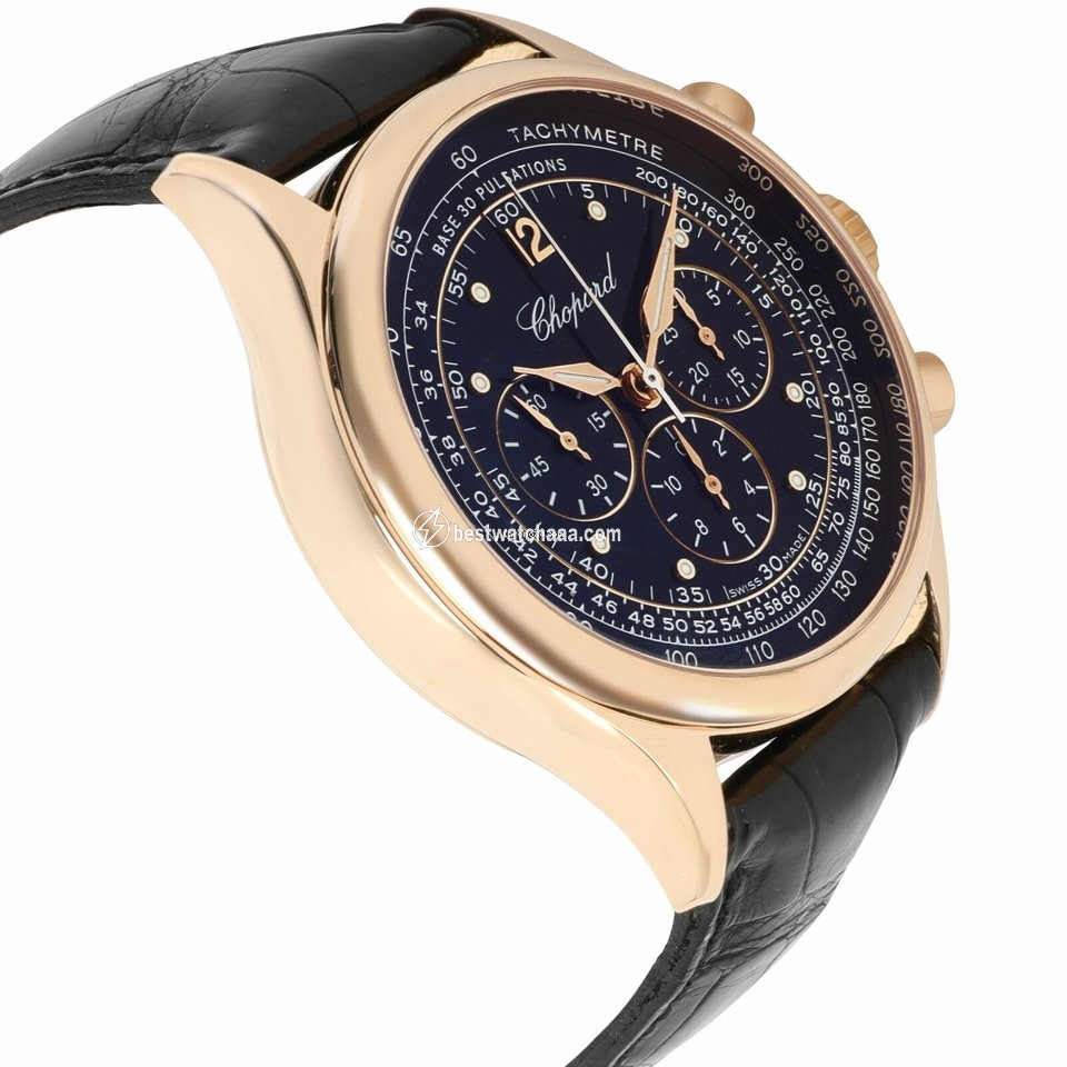 IMG_9085 Chopard Mille Miglia Mens watch Unisex Manual winding Yellow gold 16 1889 Replica 2