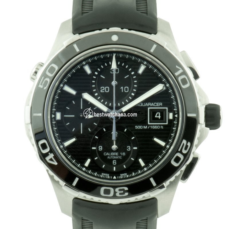 IMG_9085 TAG Heuer Aquaracer 500M Mens watch Unisex Automatic Steel CAK2110 Replica 2
