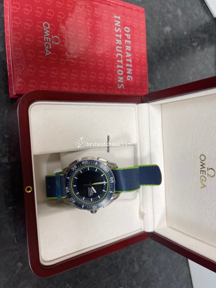 IMG_9085 Omega Speedmaster Skywalker X-33 Mens watch Unisex Quartz Titanium 318.92.45.79.03.001 Replica 2