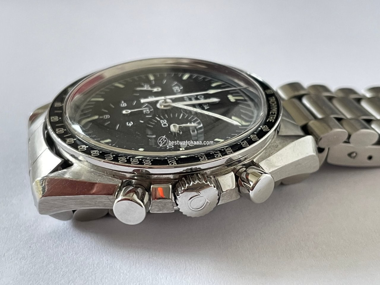 IMG_9085 Omega Speedmaster Professional Moonwatch Mens watch Unisex Manual winding Steel 145.0022-76 Replica 2