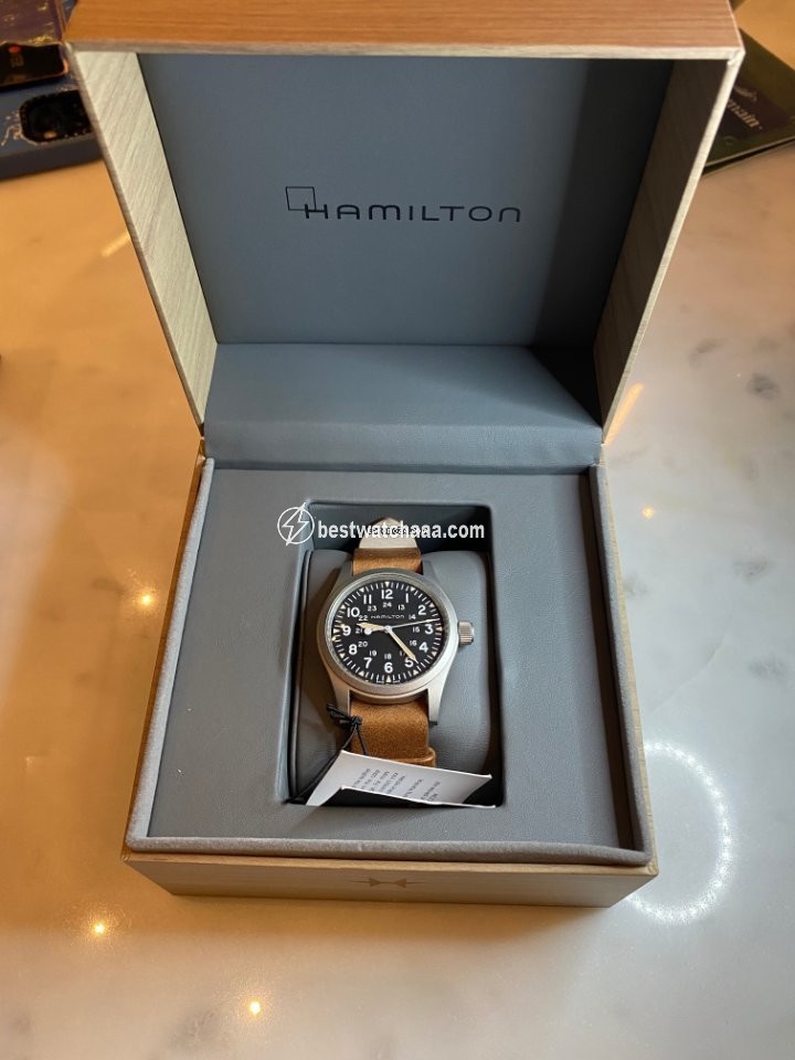 IMG_9085 Hamilton Khaki Field Mens watch Unisex Manual winding Steel H69429931 Replica 2