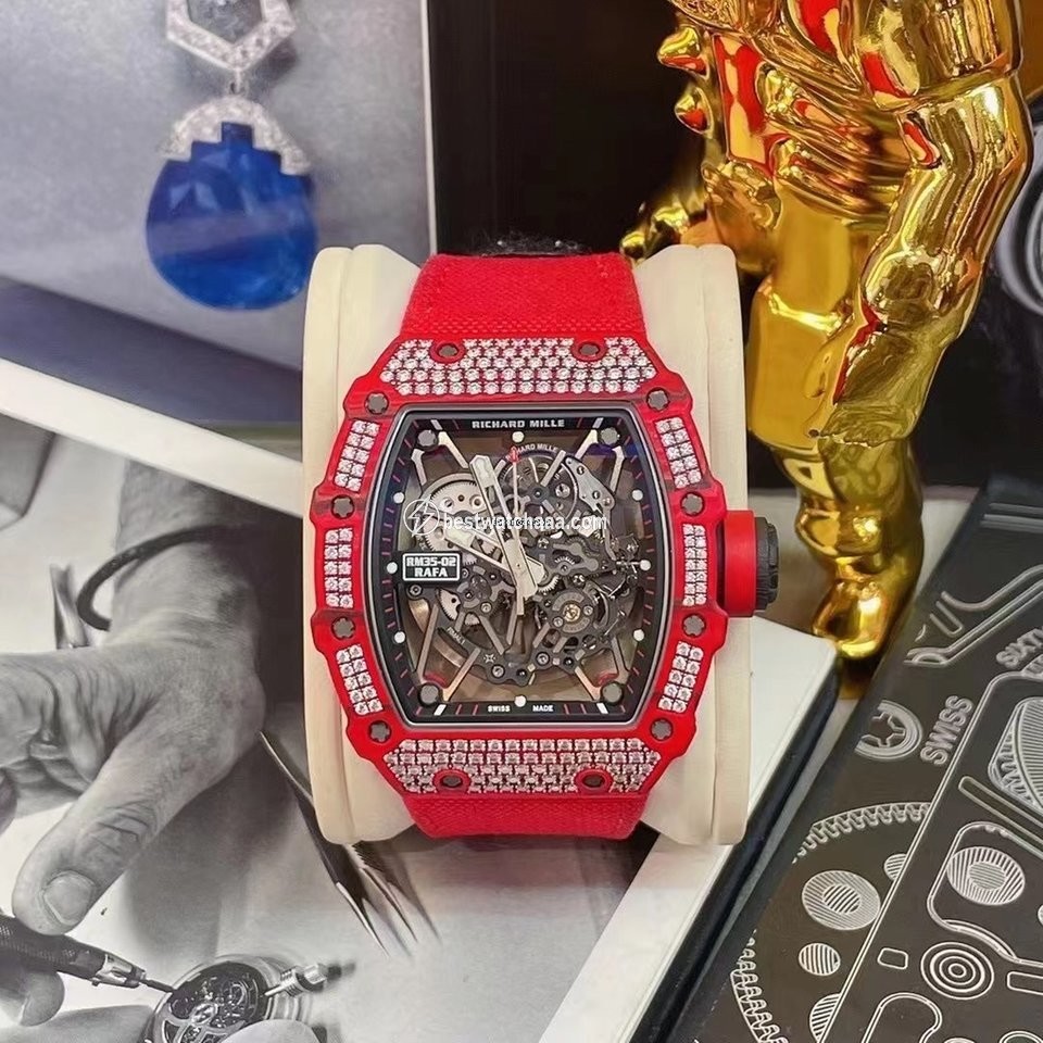 IMG_9085 Richard Mille RM 035 Mens watch Unisex Automatic Carbon RM035-02 Replica 2