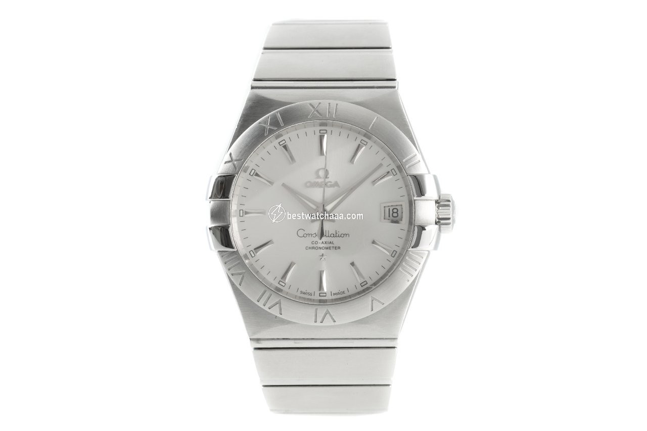 IMG_9085 Omega Constellation Men Mens watch Unisex Automatic Steel 123.10.38.21.02.001 Replica 2