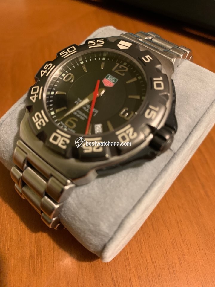 IMG_9085 TAG Heuer Formula 1 Quartz Mens watch Unisex Quartz Steel WAC1110-0 Replica 2