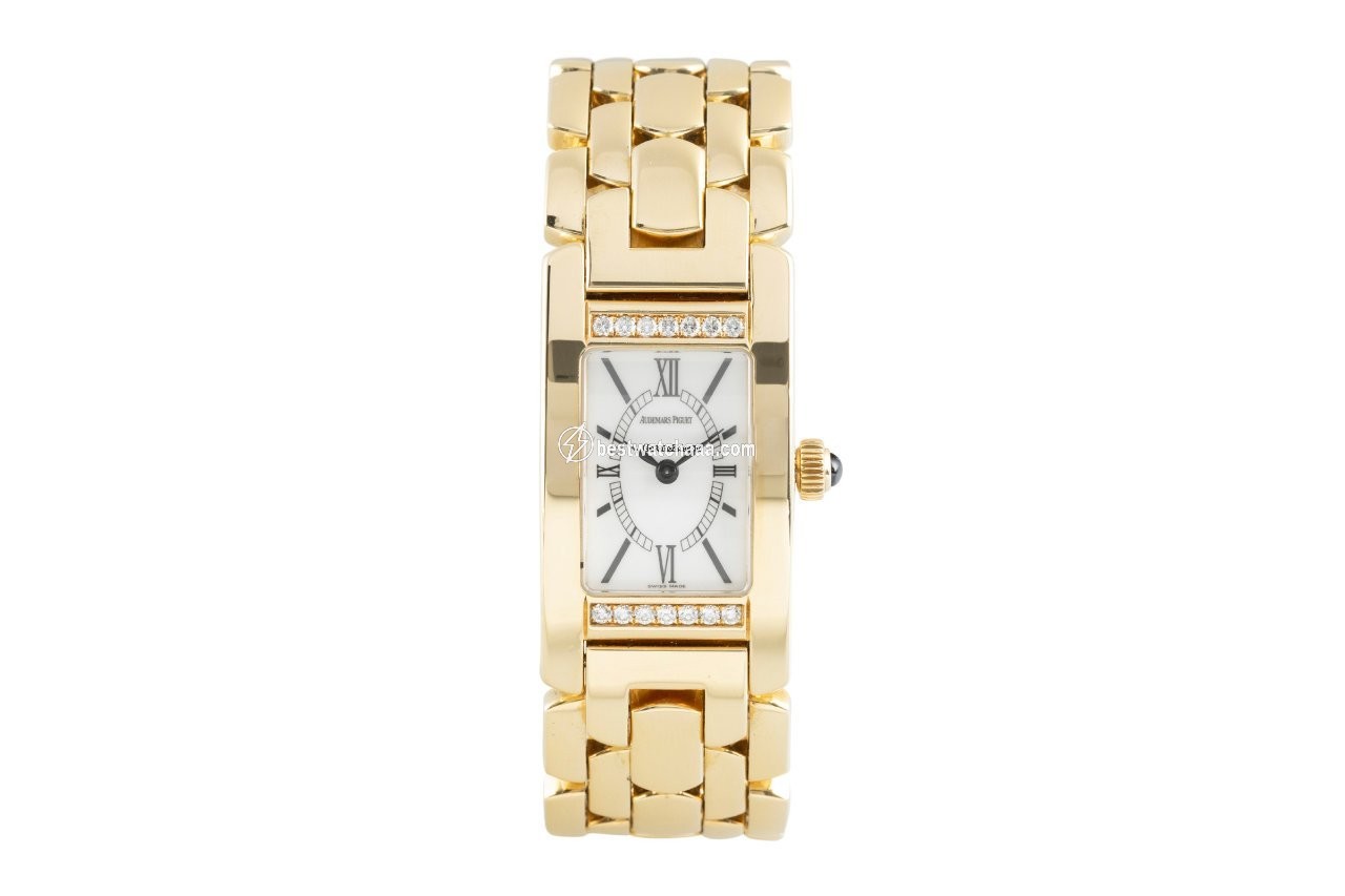 IMG_9085 Audemars Piguet Promesse Womens watch Quartz Yellow gold 67364BA Z 1156BA 01 Replica 2