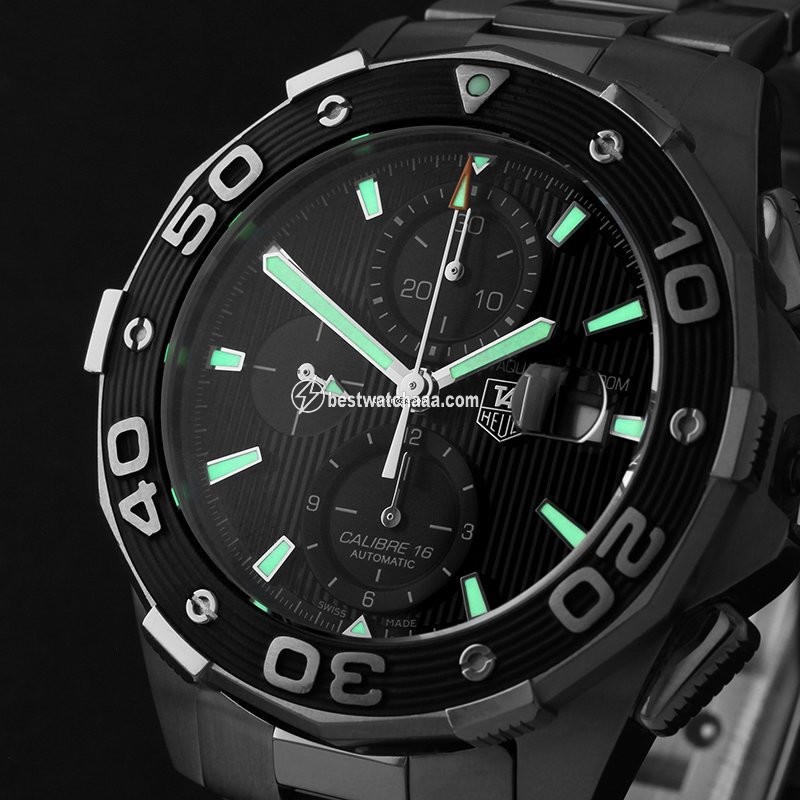 IMG_9085 TAG Heuer Aquaracer 500M Mens watch Unisex Steel CAJ2110.BA0872 Replica 2