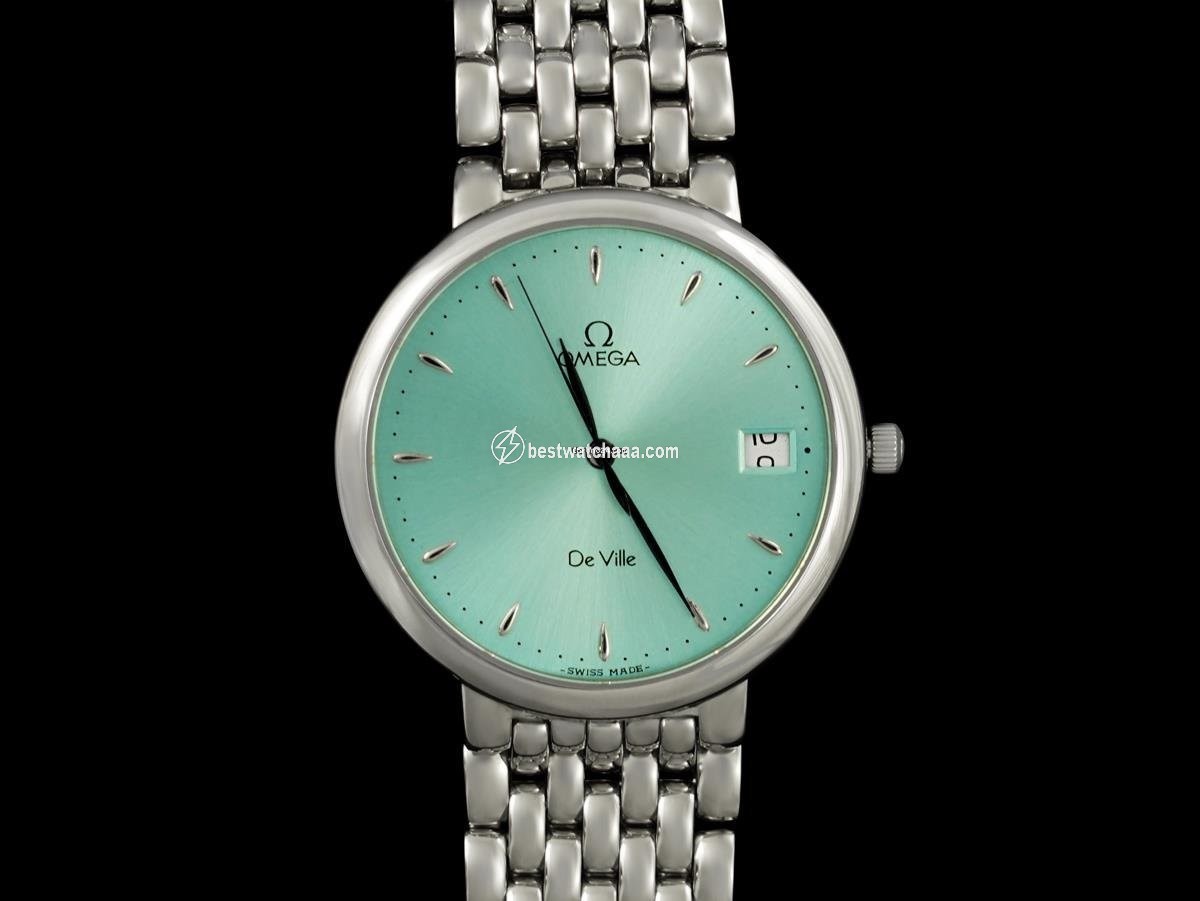 IMG_9085 Omega De Ville Mens watch Unisex Quartz Steel 8299 Replica 2