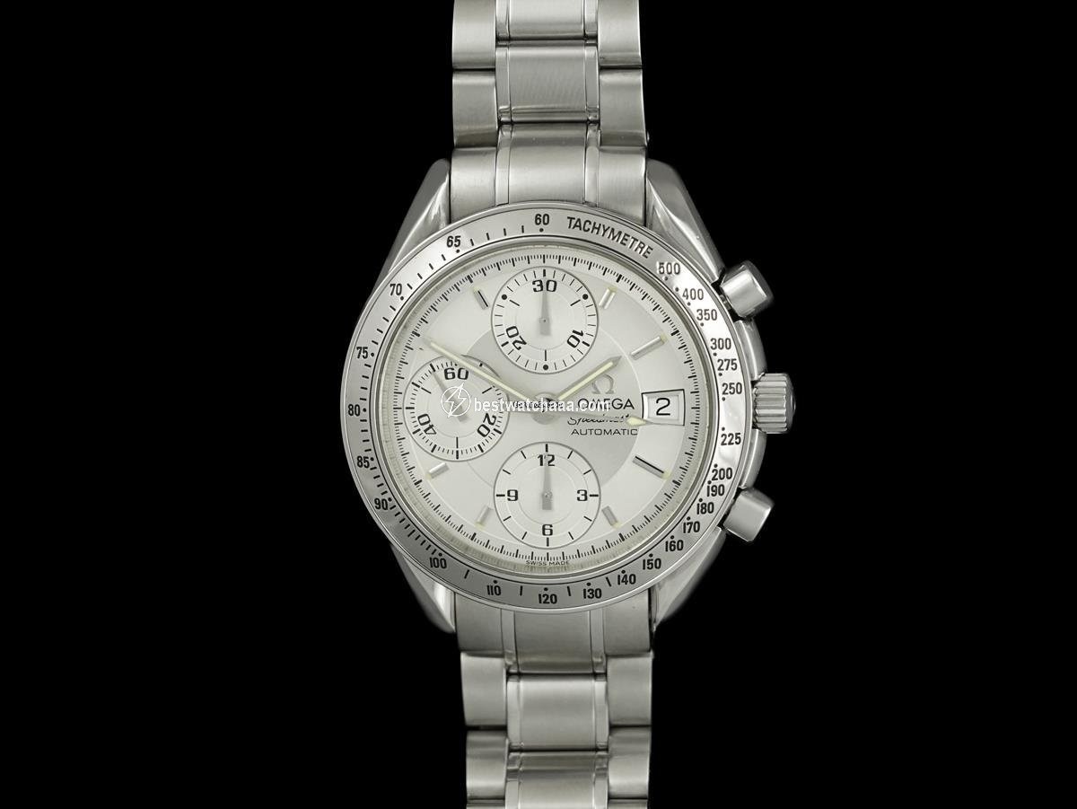 IMG_9085 Omega Speedmaster Date Mens watch Unisex Automatic Steel 8409SH Replica 2