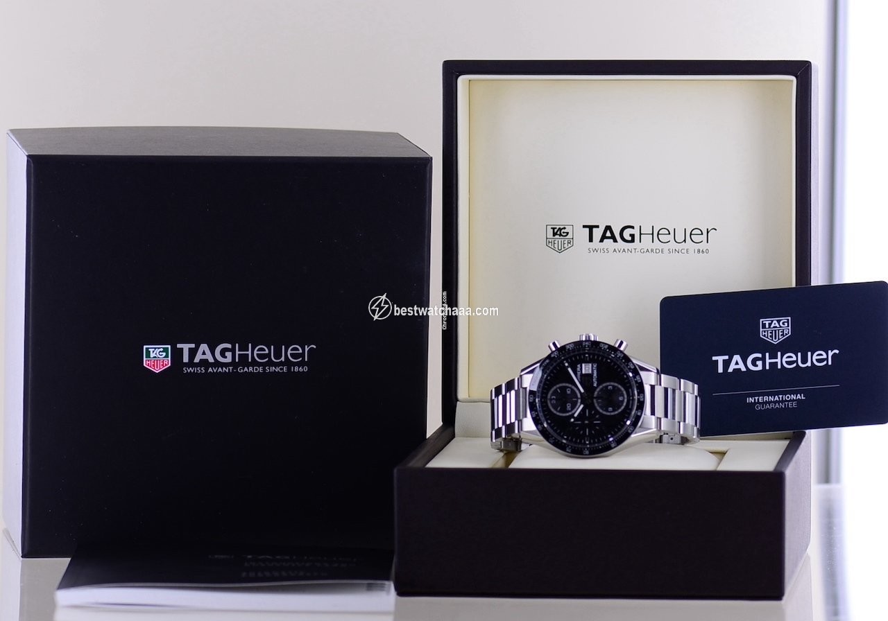IMG_9085 TAG Heuer Carrera Calibre 16 Mens watch Unisex Automatic Steel CV201AJ Replica 2