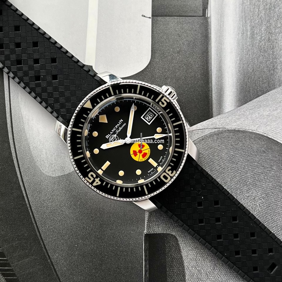 IMG_9085 Blancpain Fifty Fathoms Mens watch Unisex Automatic Steel 5008D-1130-B64A Replica 2