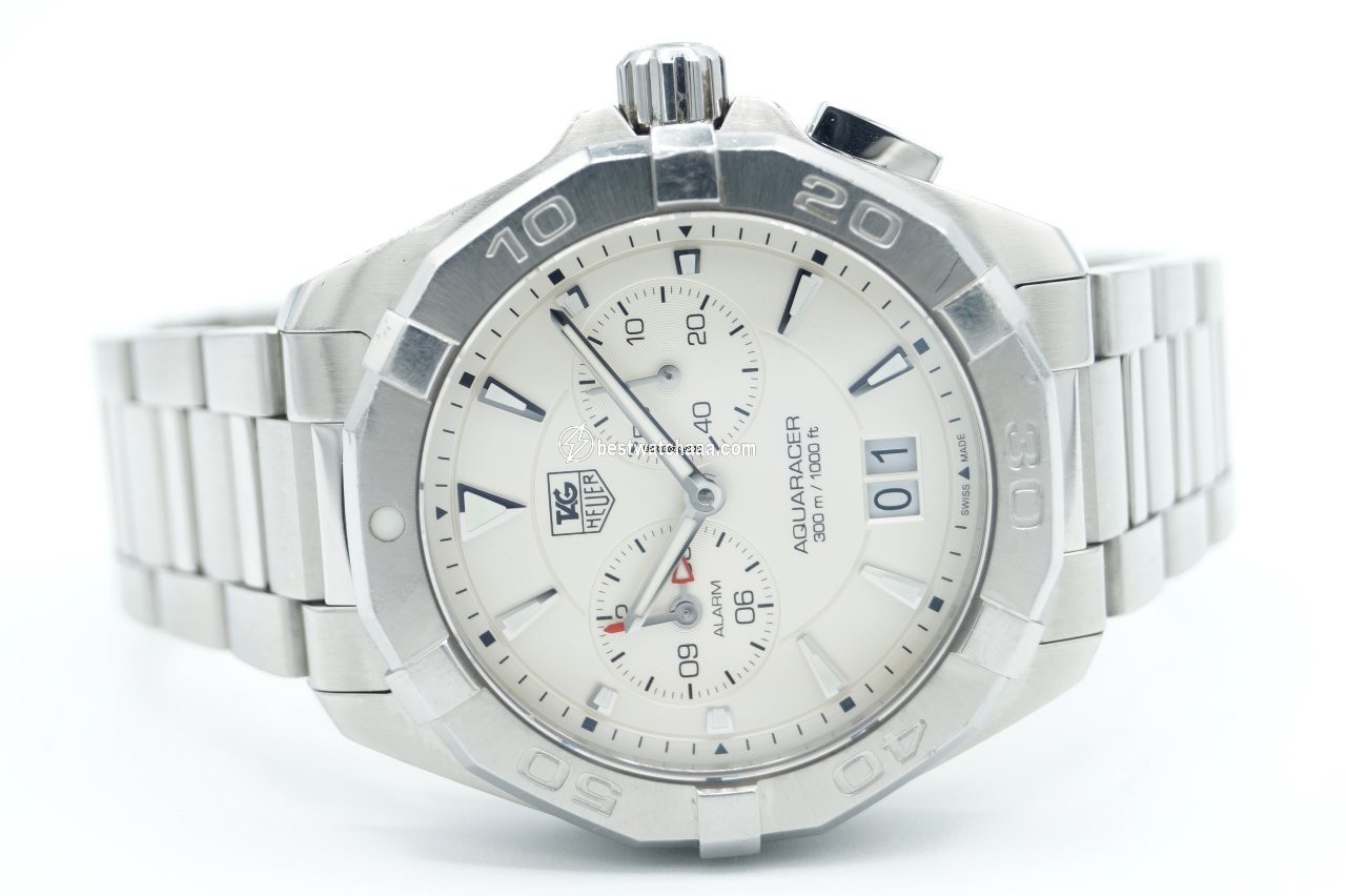 IMG_9085 TAG Heuer Aquaracer 300M Mens watch Unisex Quartz Steel WAY111Y.BA0910 Replica 2