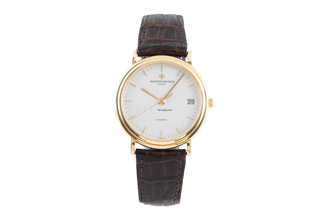 IMG_9085 Vacheron Constantin Patrimony Mens watch Unisex Automatic Yellow gold 46014 47014 Replica 2