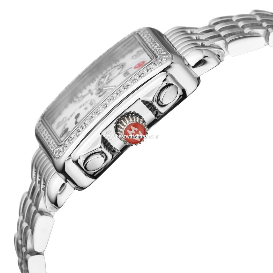 IMG_9085 Michele Deco Womens watch Quartz Steel MWW06P000099-SDB Replica 2