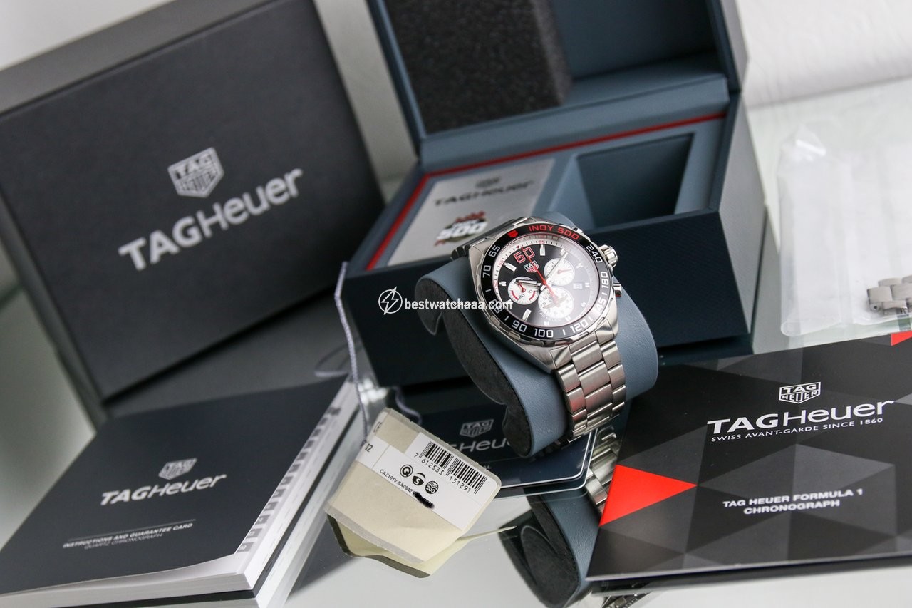 IMG_9085 TAG Heuer Formula 1 Quartz Mens watch Unisex Quartz Steel CAZ101V.BA0842 Replica 2