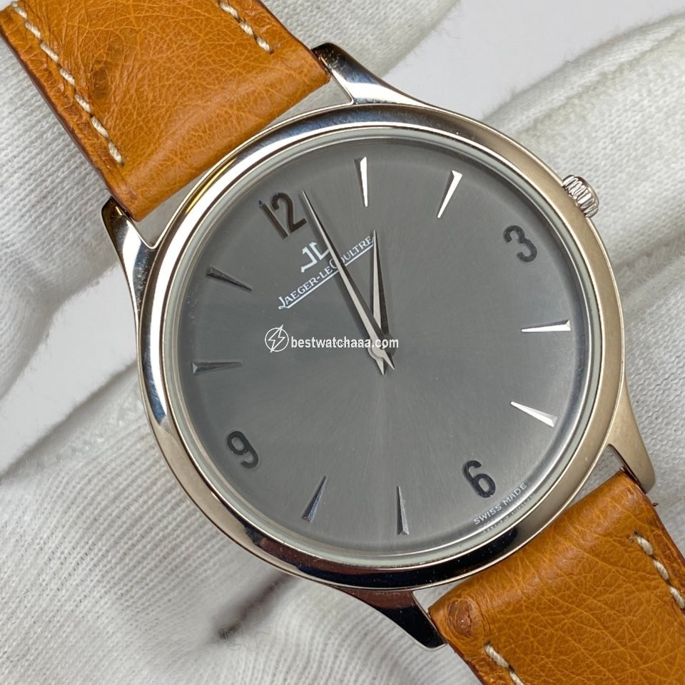 IMG_9085 Jaeger-LeCoultre Master Ultra Thin Mens watch Unisex Manual winding White gold 145.3.79.S Replica 2