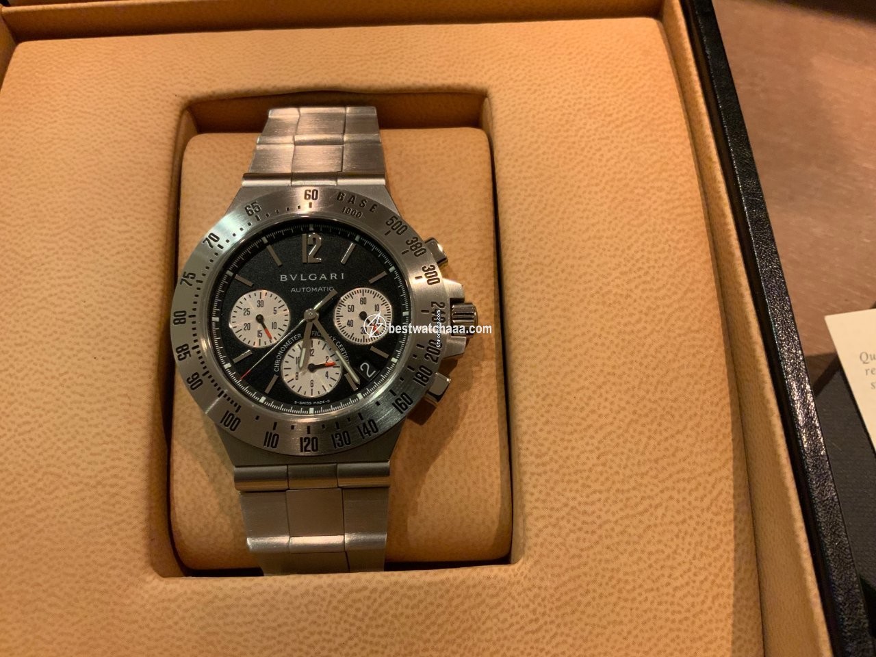IMG_9085 Bulgari Diagono Mens watch Unisex Automatic Steel CH40SSDTA Replica 2