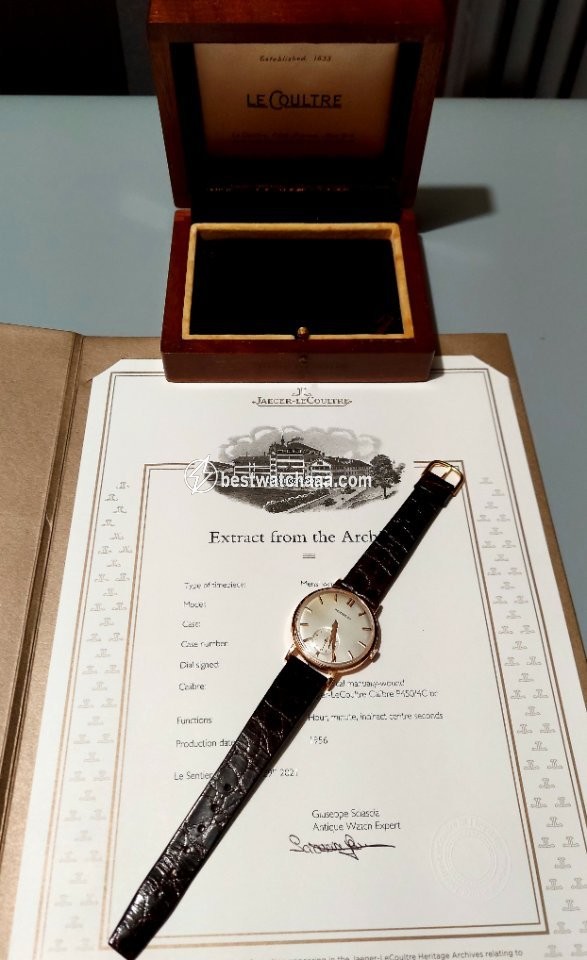 IMG_9085 Jaeger-LeCoultre Mens watch Unisex Manual winding Rose gold 2903-53 Replica 2