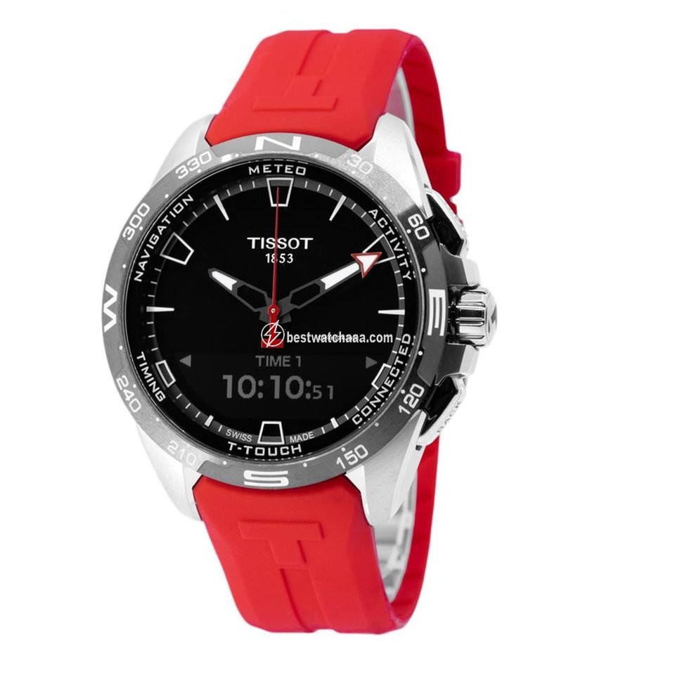 IMG_9085 Tissot Touch Mens watch Unisex Titanium T1214204705101 Replica 2