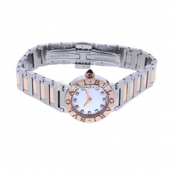 IMG_9085 Bulgari Bulgari Quartz Gold Steel BBL23WSPG 12 Replica 2