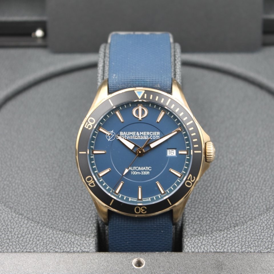 IMG_9085 Baume & Mercier Clifton Mens watch Unisex Automatic Bronze MOA10502 Replica 2