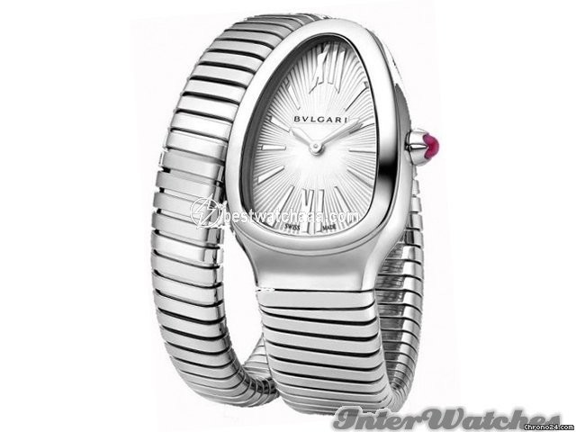 IMG_9085 Bulgari Serpenti Womens watch Quartz Steel 101828 Replica 2
