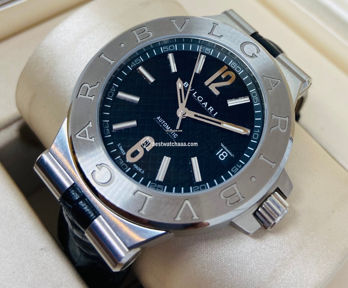 IMG_9085 Bulgari Diagono Mens watch Unisex Automatic Bulgari diacono Replica 2
