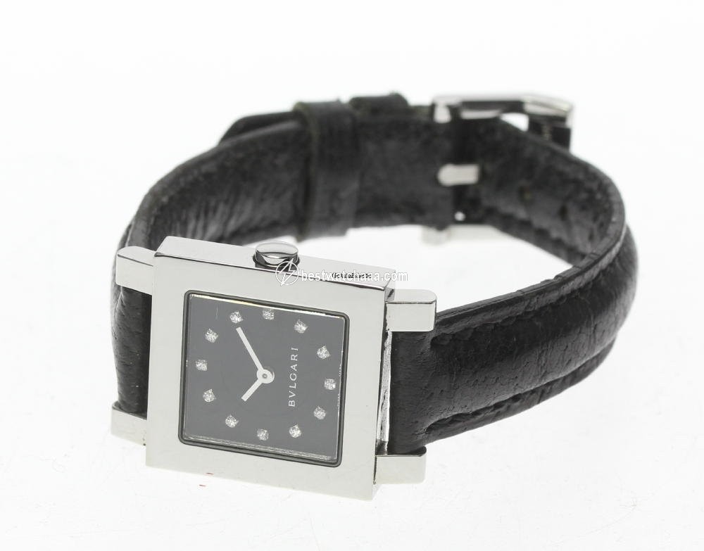 IMG_9085 Bulgari Quadrato Womens watch Quartz Steel SQ22SLS Replica 2