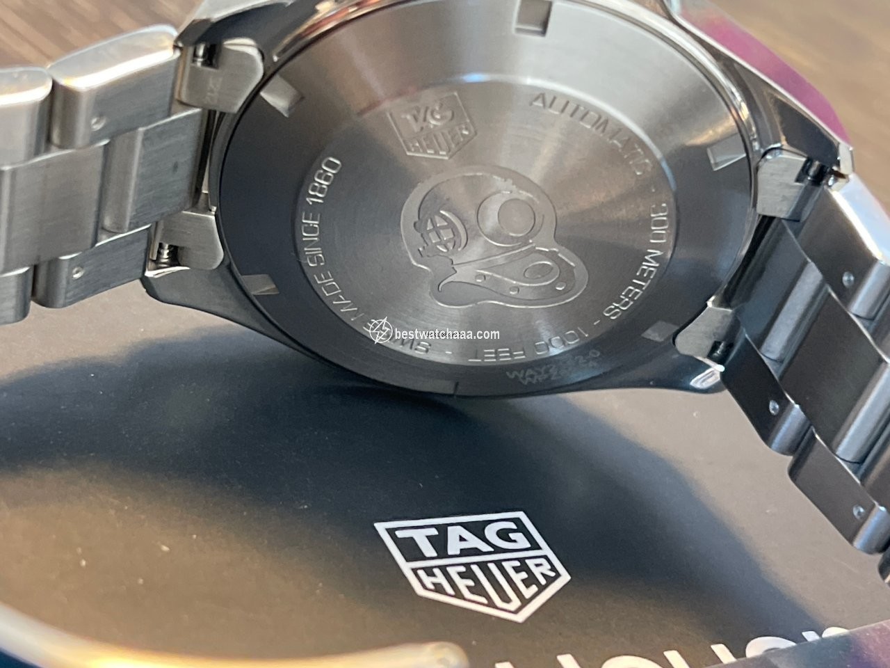 IMG_9085 TAG Heuer Aquaracer 300M Mens watch Unisex Automatic Steel WAY2112.BA0910 Replica 2
