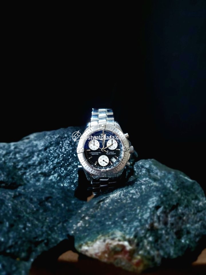 IMG_9085 Breitling Colt Chronograph Mens watch Unisex Quartz Steel A73350 Replica 2