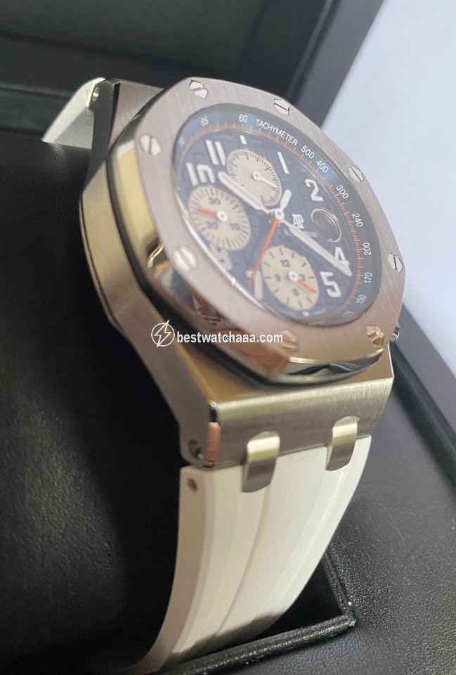 IMG_9085 Audemars Piguet Royal Oak Offshore Chronograph Mens watch Unisex Automatic Steel 26470ST.OO.A027CA.01 Replica 2