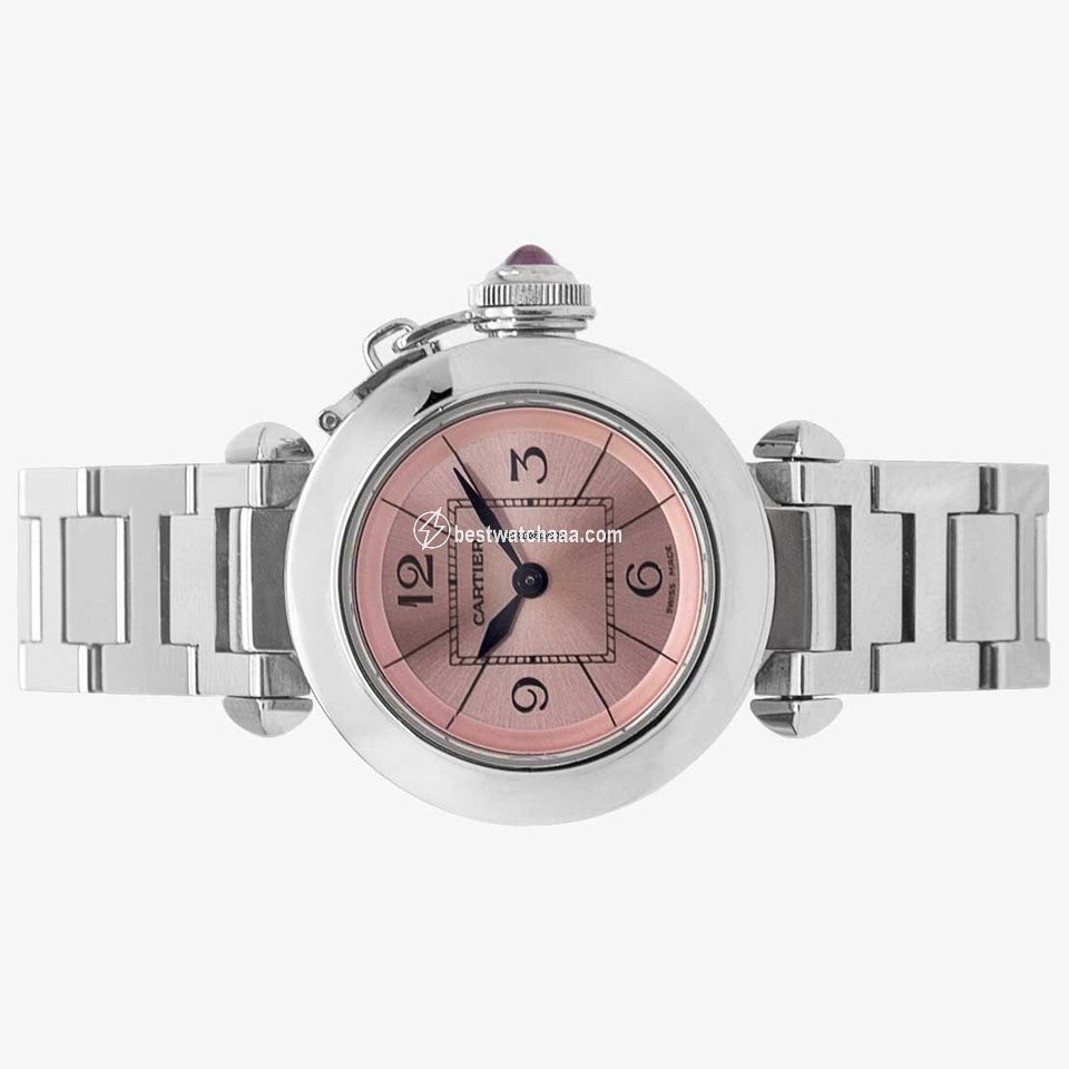 IMG_9085 Cartier Pasha Womens watch Quartz Steel 2973 Replica 2