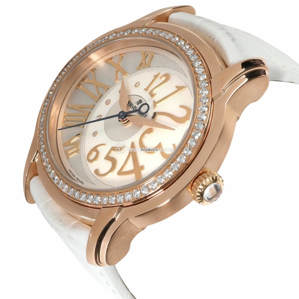 IMG_9085 Audemars Piguet Millenary Mens watch Unisex Automatic Yellow gold 77301OR.ZZ.D015CR.01 Replica 2