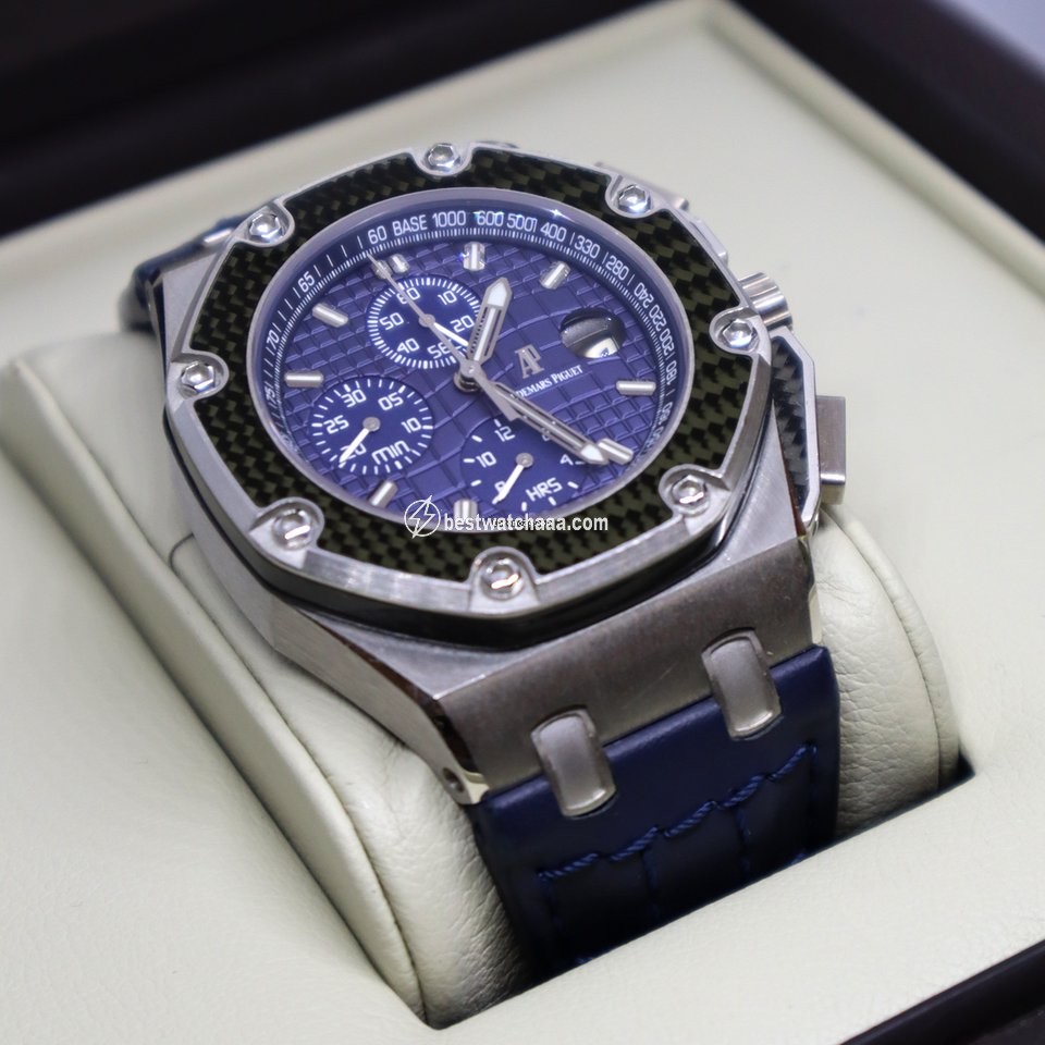 IMG_9085 Audemars Piguet Royal Oak Offshore Chronograph Mens watch Unisex Automatic Platinum 26030PO.OO.D001IN.01 Replica 2
