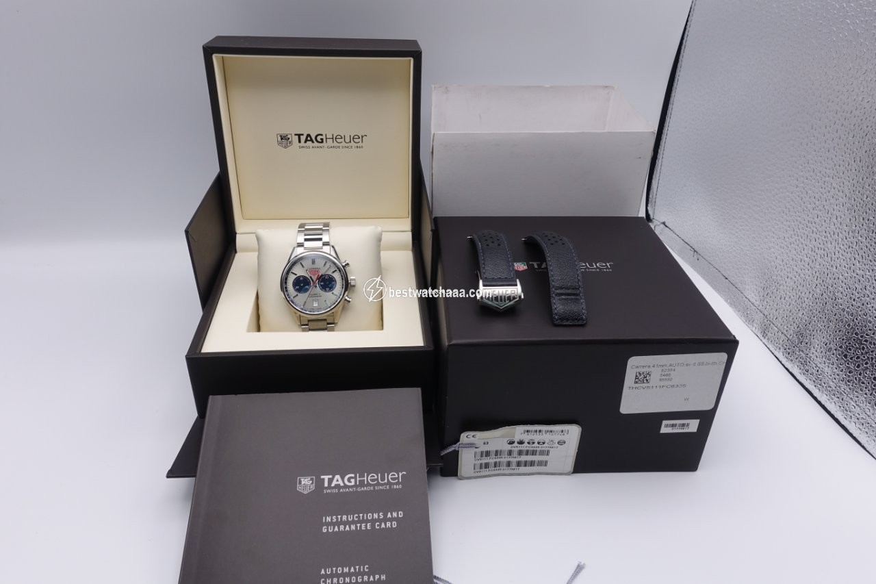 IMG_9085 TAG Heuer Carrera Calibre 17 Mens watch Unisex Automatic Steel CV5111.FC6335 Replica 2