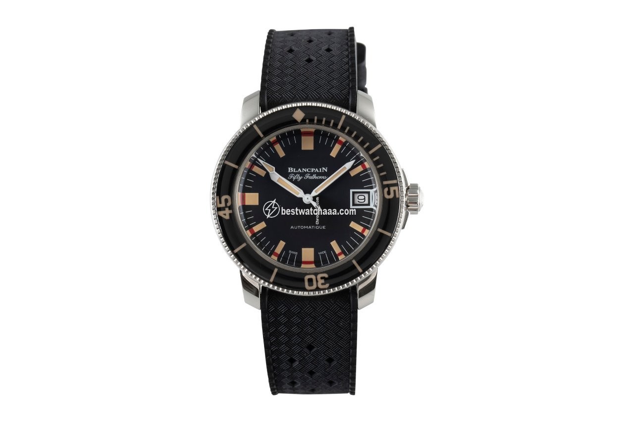 IMG_9085 Blancpain Fifty Fathoms Mens watch Unisex Automatic Steel 5008B-1130-B52A Replica 2