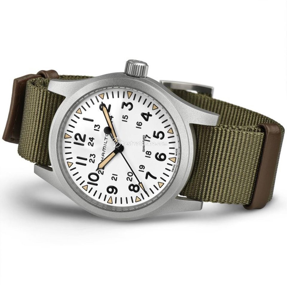 IMG_9085 Hamilton Khaki Field Mens watch Unisex Manual winding Steel H69529913 Replica 2