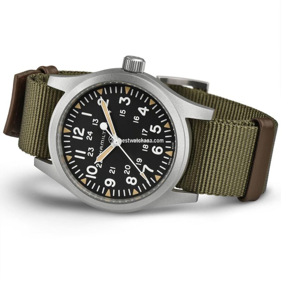 IMG_9085 Hamilton Khaki Field Mens watch Unisex Manual winding Steel H69529933 Replica 2