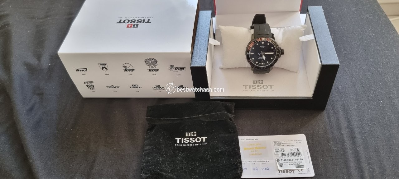 IMG_9085 Tissot Seastar 1000 Mens watch Unisex Automatic Steel T120.407.37.051.00 Replica 2