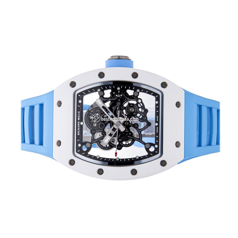 IMG_9085 Richard Mille RM 055 Mens watch Unisex Manual winding Ceramic RM 055 Replica 2
