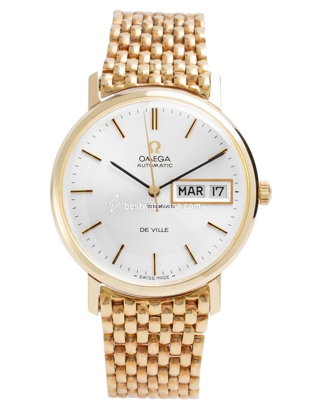 IMG_9085 Omega De Ville Mens watch Unisex Automatic Yellow gold 162.0059 Replica 2