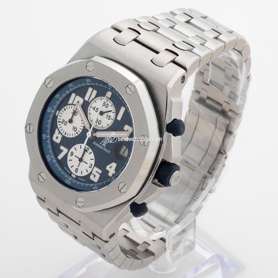 IMG_9085 Audemars Piguet Royal Oak Offshore Chronograph Mens watch Unisex Automatic Steel ST25721 Replica 2