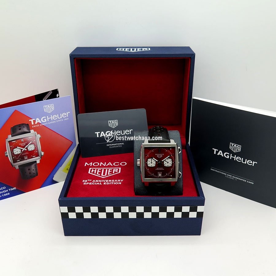 IMG_9085 TAG Heuer Monaco Calibre 11 Mens watch Unisex Automatic Steel CAW211W.FC6467 Replica 2