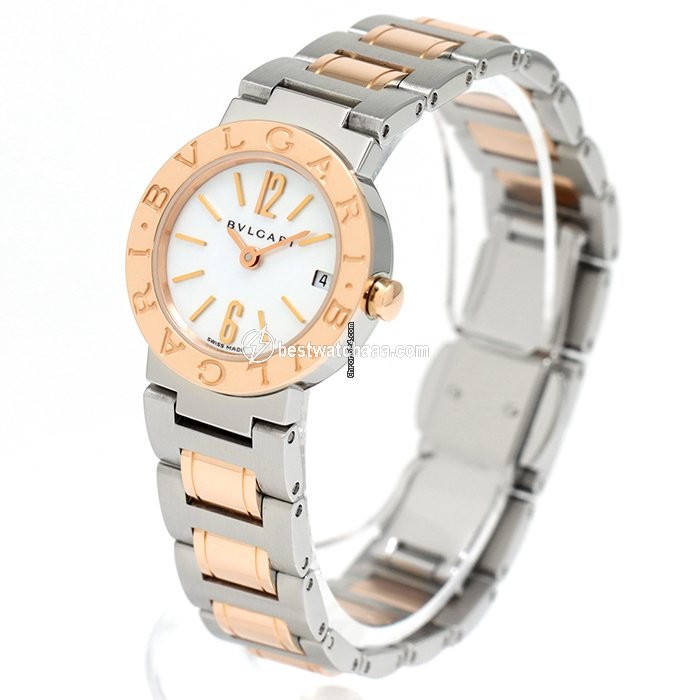 IMG_9085 Bulgari Bulgari Quartz Gold Steel BBP23SG Replica 2