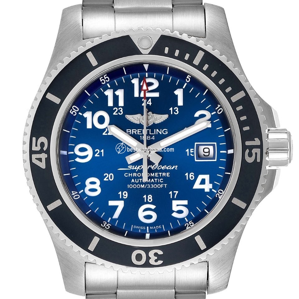 IMG_9085 Breitling Superocean II 44 Mens watch Unisex Automatic Steel A17392D8 C910 Replica 2