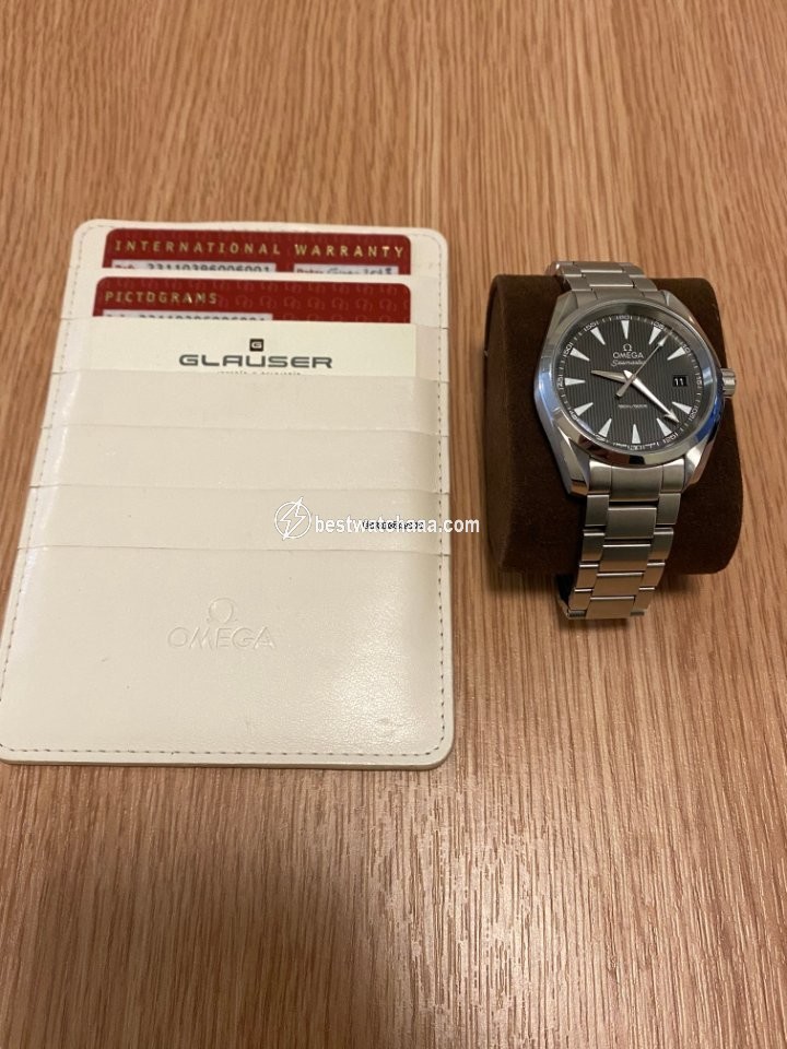 IMG_9085 Omega Seamaster Aqua Terra Mens watch Unisex Quartz Steel 231.10.39.60.06.001 Replica 2