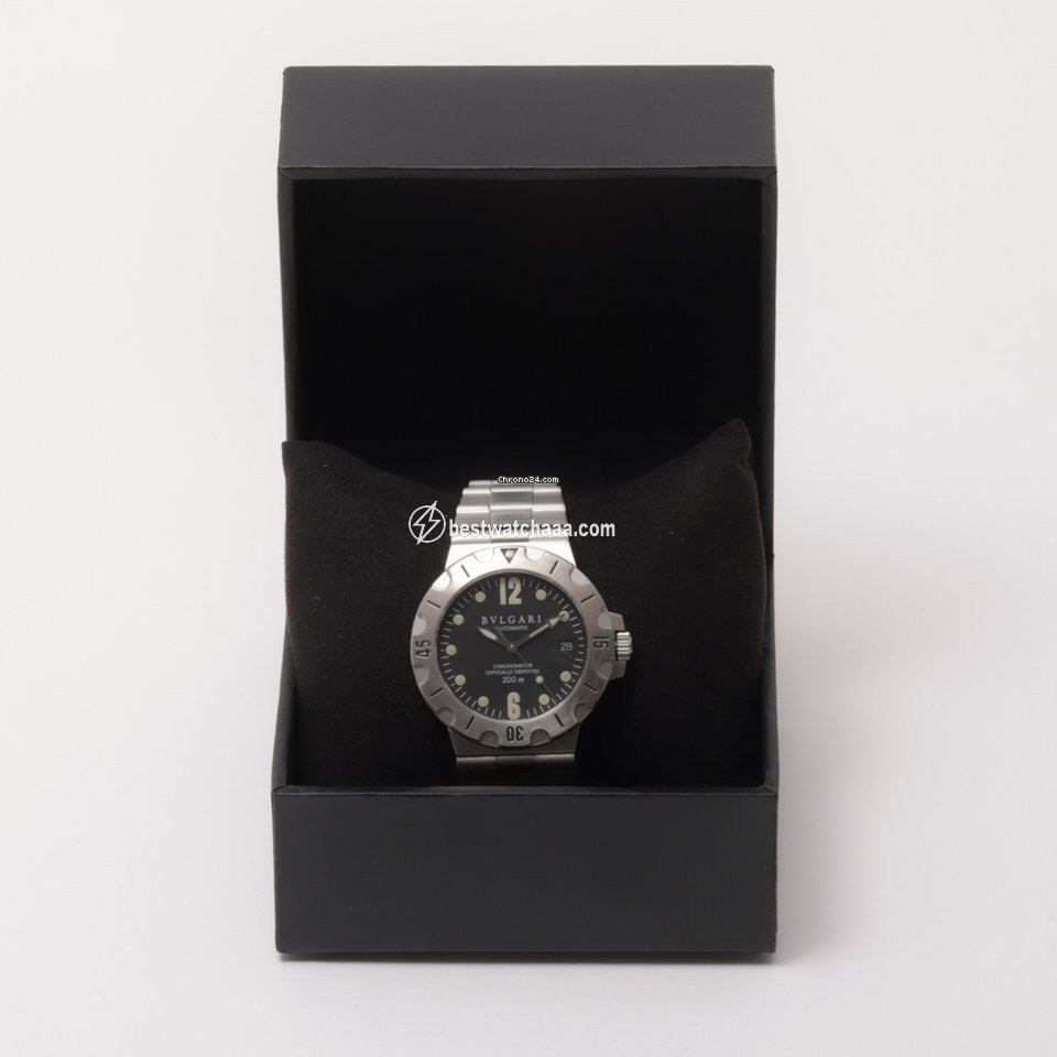 IMG_9085 Bulgari Diagono Mens watch Unisex Automatic Steel SD 38 S Replica 2