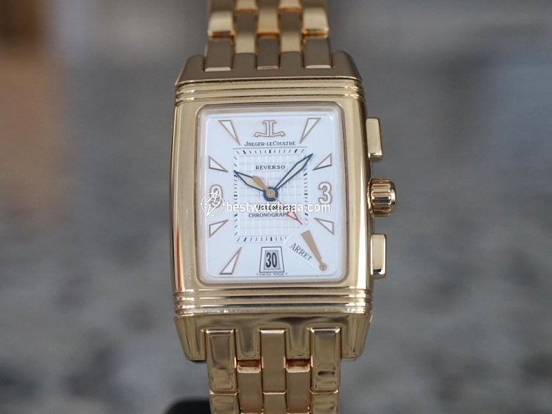 IMG_9085 Jaeger-LeCoultre Reverso Mens watch Unisex Yellow gold 295.1.59 Replica 2