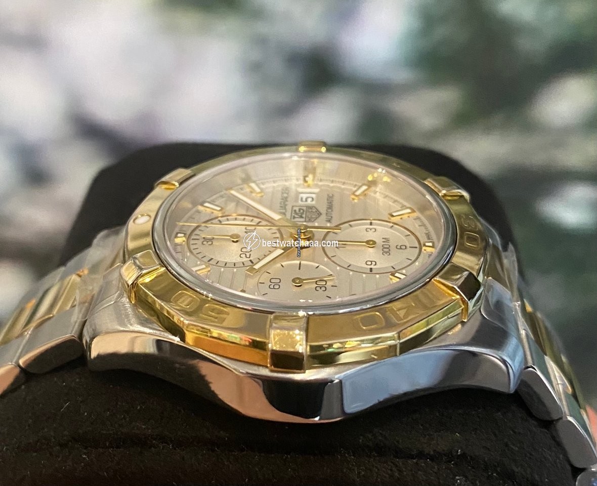 IMG_9085 TAG Heuer Aquaracer Mens watch Unisex Automatic Gold Steel CAP2120.BB0834 Replica 2