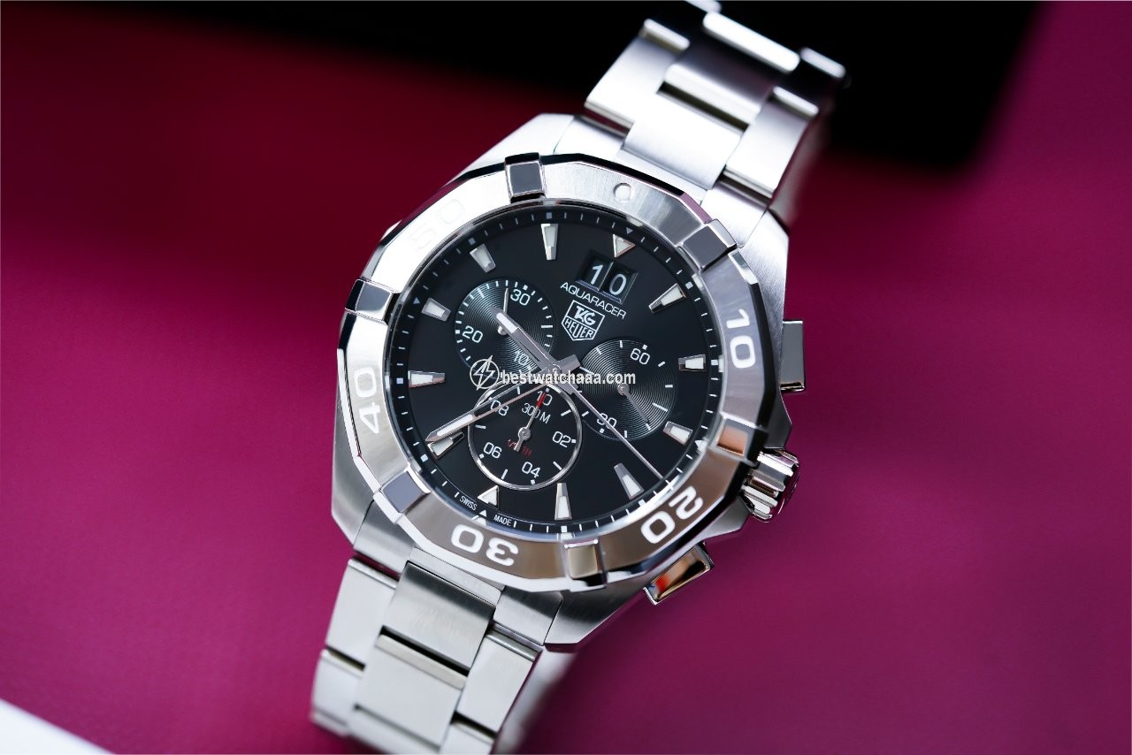 IMG_9085 TAG Heuer Aquaracer 300M Mens watch Unisex Quartz Steel CAY1110.BA0927 Replica 2