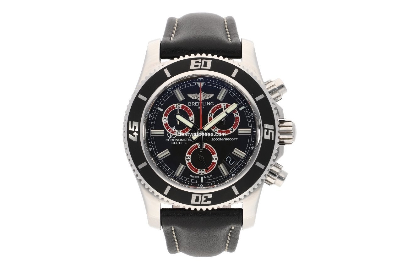 IMG_9085 Breitling Superocean Chronograph M2000 Mens watch Unisex Quartz Steel A73310 Replica 2